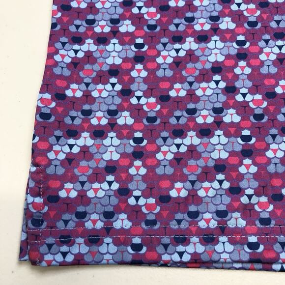 Bogey Bros Golf Polo Shirt Mens L Blue Pink Performance Whale Tail Bikini Print - Picture 5 of 9